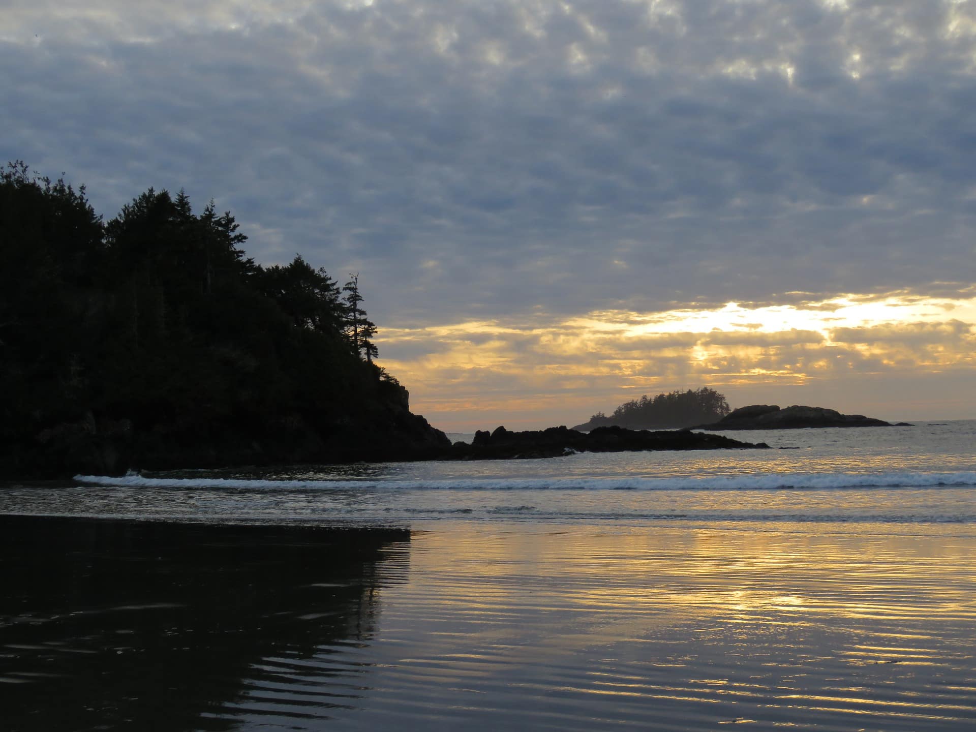 Sunset Vancouver Island waterfront estate for sale